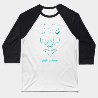 Just imagine girl artwork Baseball T-Shirt